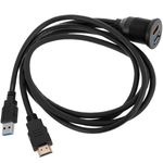 Cable extensión para empotrar con conexiones USB 3.0 y HDMI - UH13200 - 06