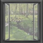 Mosquitera para ventana max 100 x 120 cm magnética PVC flexible negro - AH10600 - 03