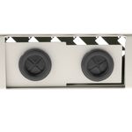 Patch Panel de fibra óptica 1U beige de 12 SC duplex - FQ01300 - 05