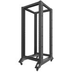 Armario Rack abierto 19" 27U F800 600x800x1472mm desmontado DIY negro Lanberg - WL58100 - 06