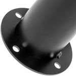 Pack de 2 uds de pilonas bolardos de acero con base clavada 110x1000mm de color negro - YZ05200 - 08