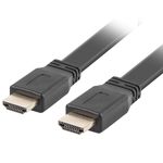 Cable HDMI 2.0 con conector tipo A macho a conector tipo A macho Ultra HD 4k Plano 1.8m negro - HI11600 - 01