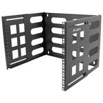 Estructura rack mural de 8U configurable en profundidad para instalación en pared Lanberg FB01-5408-10B) - RZ17100 - 01