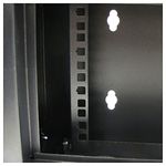 Armario rack mural 19'' 6U 600x150x370mm pared con puerta metálica SOHORack - WK00600 - 05