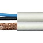 Bobina de cable coaxial RG59 con 2 cables de alimentación 100m - RG 592 - 01