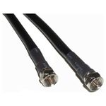 Cable coaxial RG6U F macho a F macho de 1.5m - TF00100 - 01