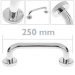 Barra de sujeción para bañera/ducha de latón cromado - KS13100 - 02