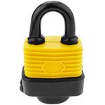 Candado de seguridad acero con protección exterior IP44 30mm arco 62mm - LK03300 - 05