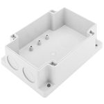 Caja de superficie rectangular transparente IP66 libre de halógenos LSZH 120x170x70mm - AE16500 - 09