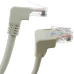 Cable de red de categoría 6 Cat.6 RJ45 acodado UTP 24AWG LAN de 5 m - RJ09600 - 01