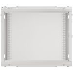 Armario Rack mural 19" 9U F600 600x600x512mm pared desmontado DIY blanco Lanberg - WK36900 - 10