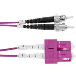 Cable de fibra óptica de ST a SC multimodo (MM) Duplex OM4 de 2m - FP05300 - 04