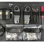 Kit de instalación profesional antenas parabólicas con localizador de satélites 24 piezas - GTK 1680 - 02