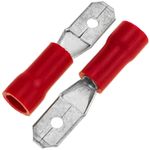 Terminal Faston Macho 4.8 mm rojo Pack de 100 uds - FN01200 - 01