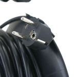 Enrollacables eléctrico de 4 schuko de 50 m - CH01500 - 04