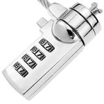 Cable antirrobo para ordenador portátil y notebook. Candado de seguridad de 4 dígitos - SG01700 - 05