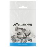 Conector RJ45 Cat.6 FTP 8P8C Pass Through - 100 unidades Lanberg PLS-6000EZ - RD14200 - 03