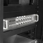 Panel ciego de 2U para armario rack 19" Tapa negra a presión - RM07200 - 03