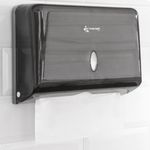 Dispensador de toallas de papel para baño en negro 268x103x204mm - KS06200 - 04
