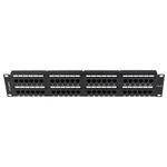 Patch panel 19" de 48 RJ45 CAT.5E UTP 1U Lanberg PPU5-2048-B - RD13300 - 05