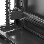 Armario rack 19" de pie 42U 800x1000x2000mm negro MobiRack GO montado - WA05600 - 10
