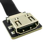 Cable vídeo HDMI plano FPV 20 cm A-macho a A-hembra - HG08200 - 03