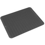 Alfombrilla escurreplatos de silicona 405x307 mm gris - KT14300 - 01