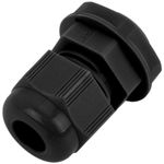 Prensaestopas de poliamida M12x1.5/8 negro - ES14100 - 01