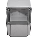 Caja de superficie cuadrada transparente IP66 libre de halógenos LSZH 120x120x140mm - AE15800 - 04