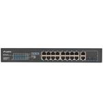 Switch Lanberg RSFE-16P-2C-150 100Mbps para rack de 19” de 18 puertos (16 POE y 2 Gigabit) - RA10100 - 03