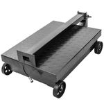 Balanza industrial de plataforma 40x50 cm báscula 200 Kg con ruedas - BV06200 - 04