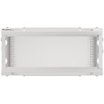 Armario Rack mural 19" 4U F600 600x600x277mm pared desmontado DIY blanco Lanberg - WK36300 - 10