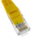 Cable de red ethernet Cat. 5e UTP de 5 m de color amarillo - RL03700 - 02