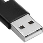 Cable de Carga 2 en 1 USB-A 2.0 macho a conectores USB-C y Micro USB magnéticos 2 m trenzado - UH10200 - 02