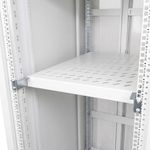 Bandeja rack 19" 1U 700mm ajustable en profundidad 700-900mm blanco - WT01400 - 03