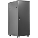 Armario rack 19'' de pie 32U 800x800x1610mm negro MobiRack GO montado - WA03400 - 04