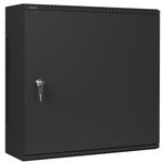 Rack19 mural 6U+3U F200 540x200x540 puerta metálica Lanberg - WK01000 - 01