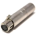 Adaptador XLR3 macho a XLR5 hembra - AY00900 - 02