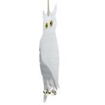 Ahuyentador de aves Repelente de pájaros Espantapájaros tipo búho reflectante y cascabeles 2-pack - YZ01800 - 03