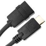 Cable HDMI 1.4 tipo A de macho a hembra de 2m - HD02200 - 05