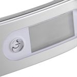 Báscula digital portátil con gancho 50 kg para equipaje maletas viajes cocina pesca caza - HT09500 - 07