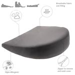 Almohada ergonómica para embarazadas y bebés Cojín para lactancia maternidad y ortopédico - KD09300 - 02