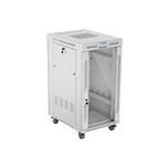 Armario Rack 19" de pie 22U F800 600x800x1216mm blanco Lanberg - WR52200 - 01