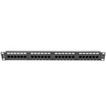 Patch panel 19" de 24 RJ45 CAT.6 UTP 1U Lanberg PPU6-1024-B - RD11900 - 02