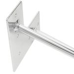 Pies para mesa y mueble Patas en cromado 2 varillas 41 cm 4-pack - IN05500 - 03