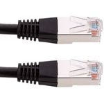 Cable de red ethernet Cat. 6 FTP de 0,5 m de color negro - RU04200 - 04