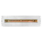Panel de distribución eléctrica 3U de 19" DIN TS-35 AK-VDP103-S blanco - RZ17600 - 05