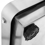 Balanza industrial de plataforma 42x32 cm. Báscula portátil de acero inoxidable 150 Kg - BV02100 - 08