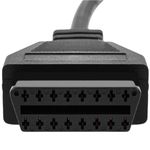 Cable de diagnóstico OBD2 6 pin compatible con motocicletas PGO - OB13700 - 04