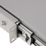 Bandeja telescópica ajustable para armario rack 19" de 1U y fondo 650mm blanco - RZ02800 - 04